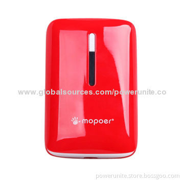 Fashionable Portable Dual USB Port 8,400mAh Backup Power Bank/Battery Charger, Sized 101*65*27mm